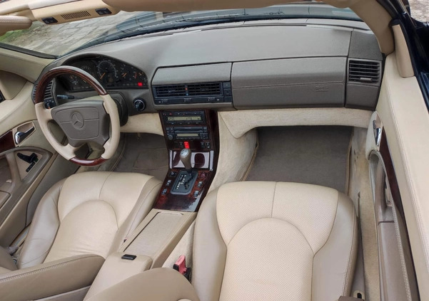 Mercedes-Benz SL cena 69000 przebieg: 98000, rok produkcji 1997 z Ślesin małe 742